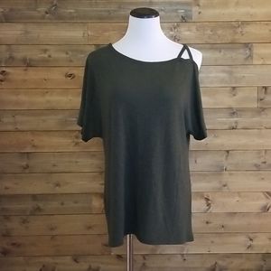 Kaileigh - Jonesman One Shoulder Knit Top - XL